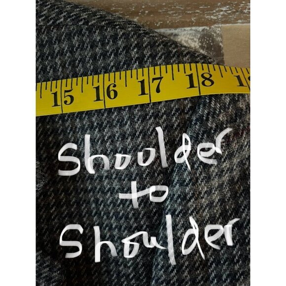 Vintage Burberrys Houndstooth Sport Coat Size 42 100% Wool Quiet Luxury Classic - Picture 14 of 16